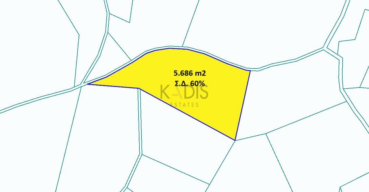 5,686m² Plot for Sale in Psevdas, Larnaca District