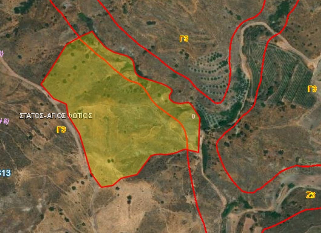 35,201m² Plot for Sale in Statos – Agios Fotios, Paphos District