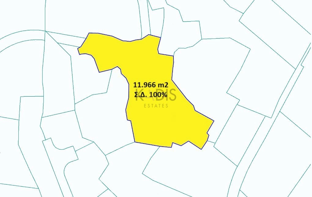 11,966m² Plot for Sale in Nicosia District