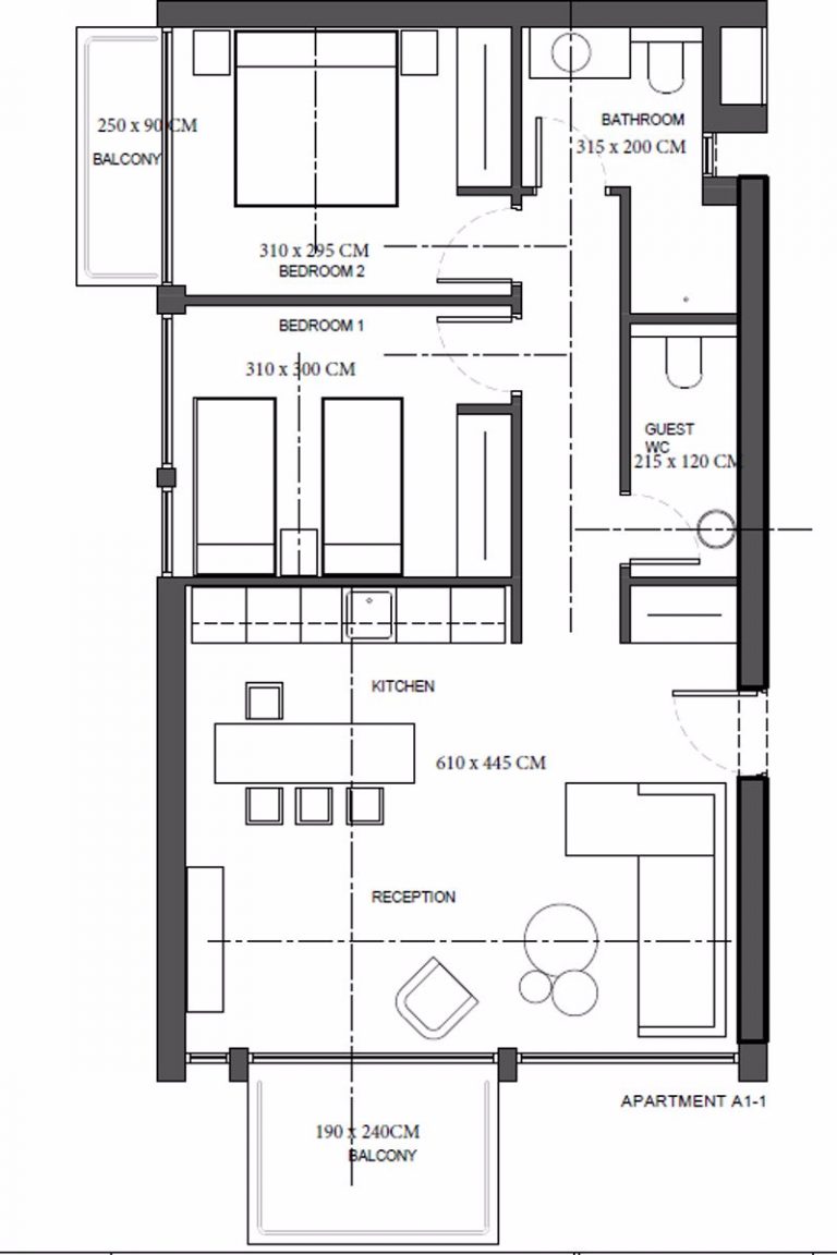 2 Bedroom Apartment for Sale in Kapparis, Famagusta District