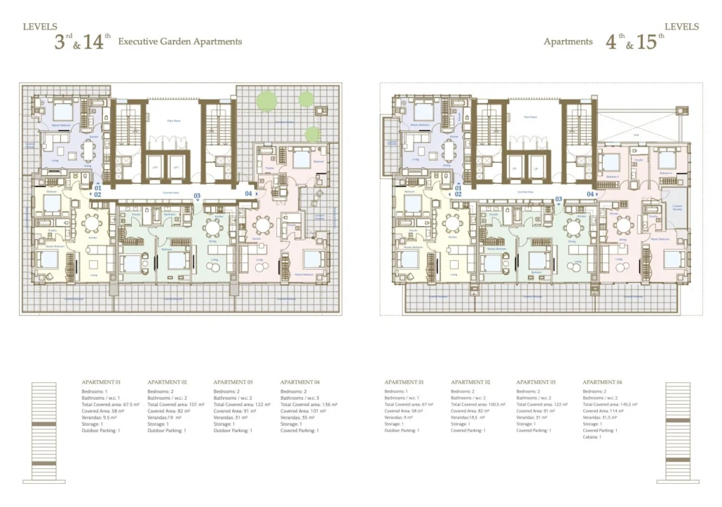 2 Bedroom Apartment for Sale in Germasogeia – Tourist Area, Limassol District