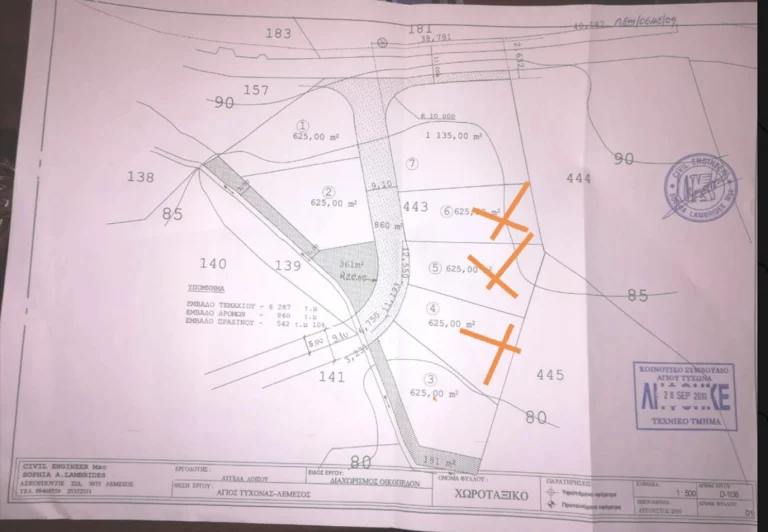 1,135m² Plot for Sale in Limassol District