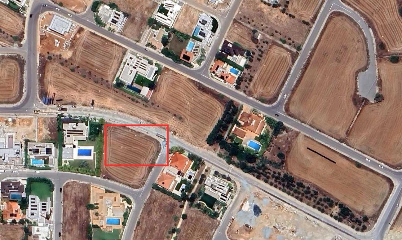 780m² Residential Plot for Sale in GSP Area, Nicosia District