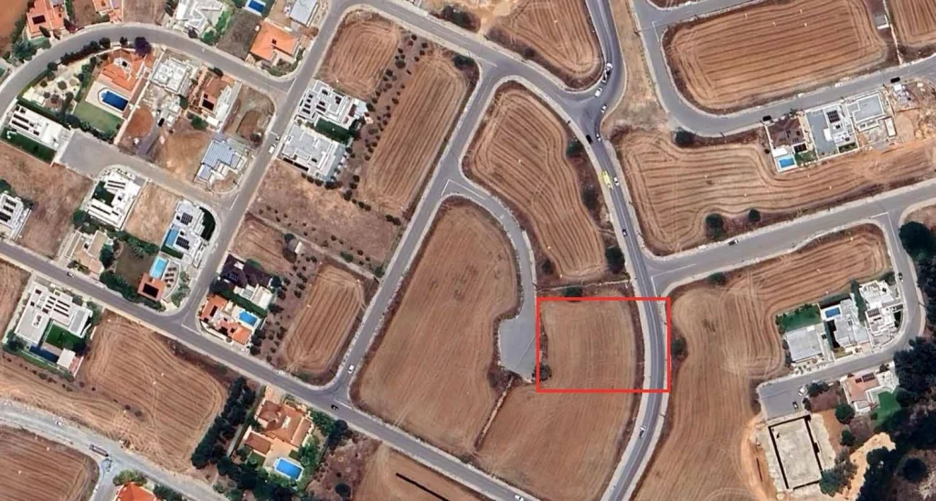 651m² Residential Plot for Sale in GSP Area, Nicosia District