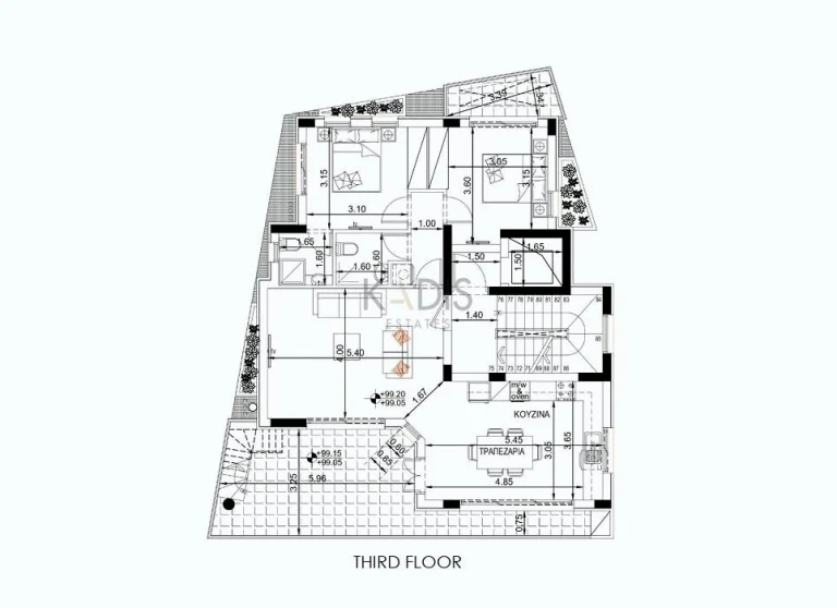 2 Bedroom Apartment for Sale in Limassol – Agios Athanasios