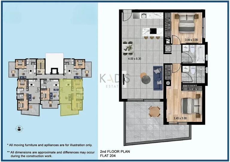 2 Bedroom Apartment for Sale in Limassol District