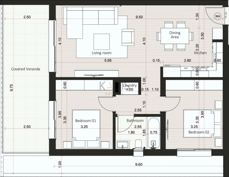 1 Bedroom Apartment for Sale in Limassol – Mesa Geitonia