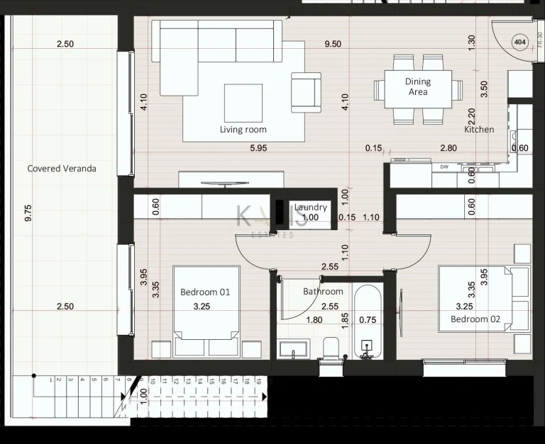 2 Bedroom Apartment for Sale in Limassol – Mesa Geitonia