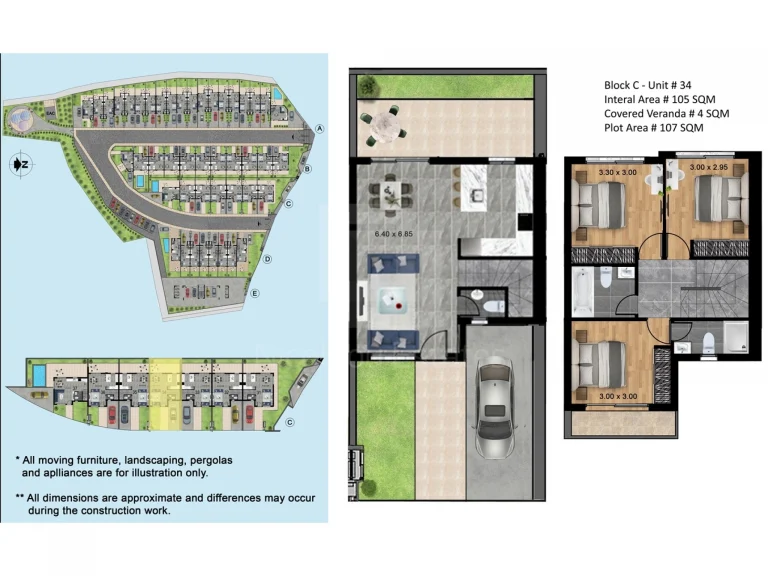 3 Bedroom House for Sale in Parekklisia, Limassol District
