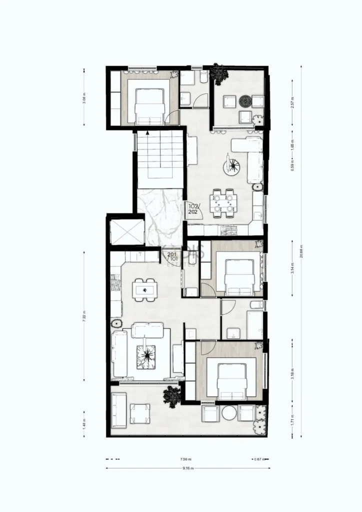 3 Bedroom Apartment for Sale in Limassol – Mesa Geitonia