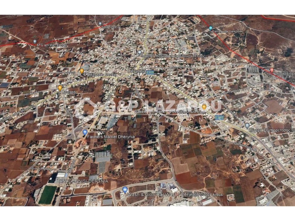 1,258m² Plot for Sale in Deryneia, Famagusta District