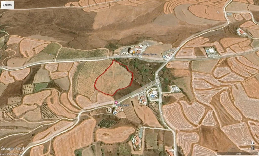 12,041m² Plot for Sale in Kathikas, Paphos District