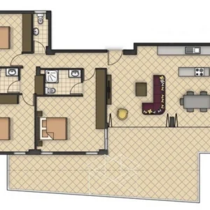 3 Bedroom Apartment for Sale in Limassol – Agia Fyla