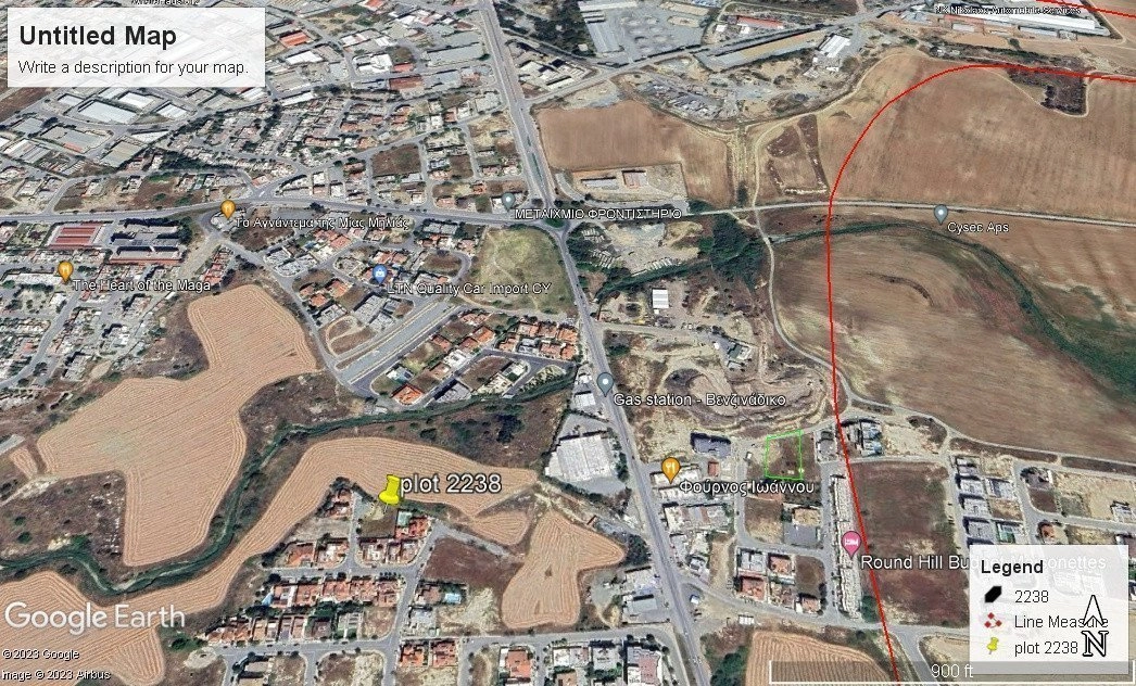 900m² Plot for Sale in Aglantzia, Nicosia District
