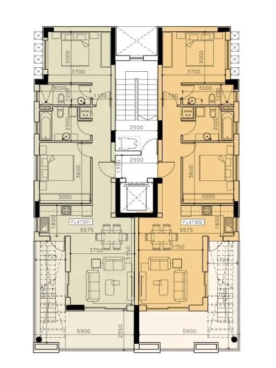 2 Bedroom Apartment for Sale in Agios Sylas, Limassol District