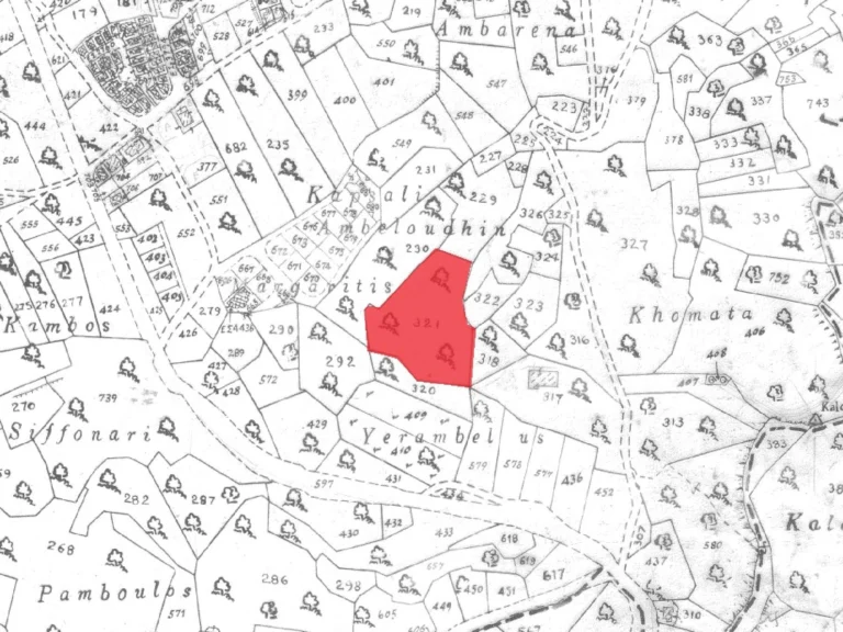 10,703m² Plot for Sale in Paramytha, Limassol District