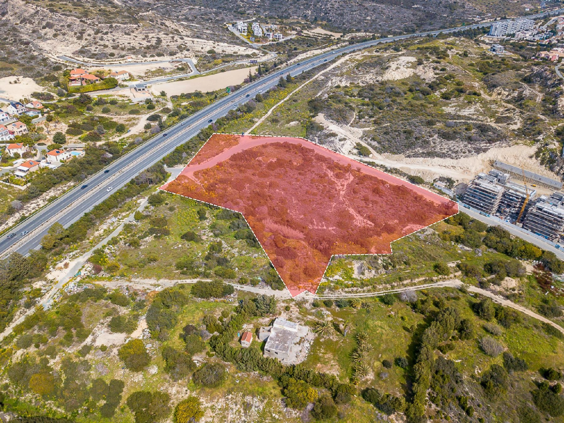 16,846m² Plot for Sale in Agios Tychonas, Limassol District