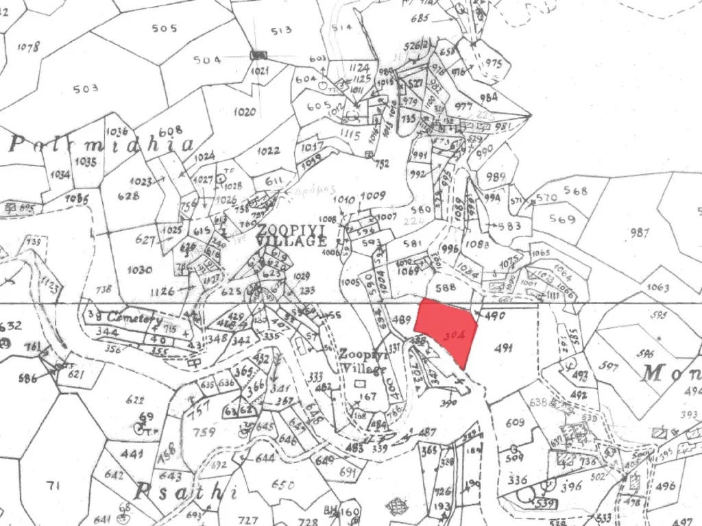 2,444m² Plot for Sale in Zoopigi, Limassol District
