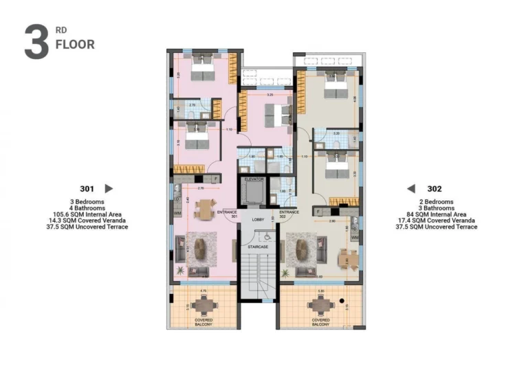 2 Bedroom Apartment for Sale in Faneromeni, Larnaca District