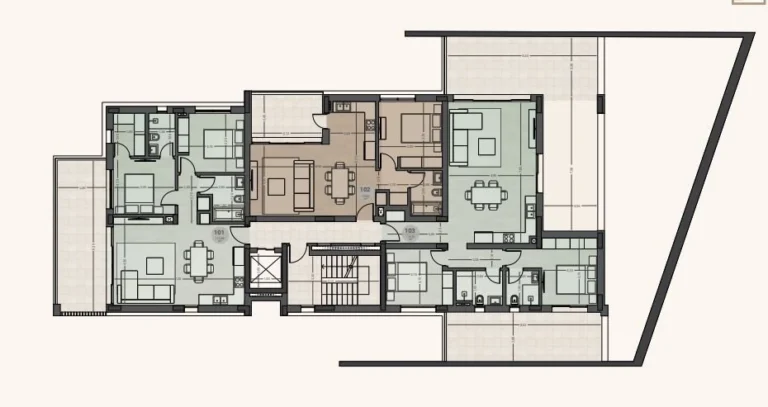 2 Bedroom Apartment for Sale in Columbia Area, Limassol District