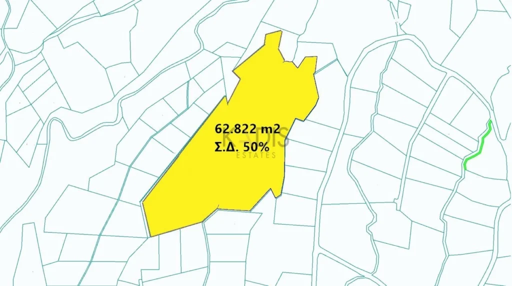 62,822m² Plot for Sale in Parekklisia, Limassol District