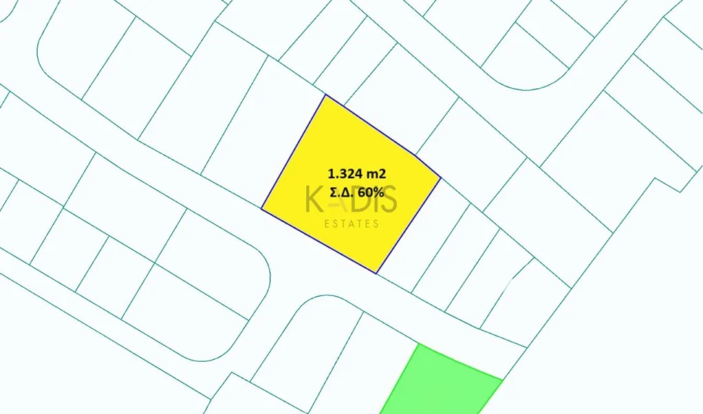 1,324m² Plot for Sale in Geri, Nicosia District