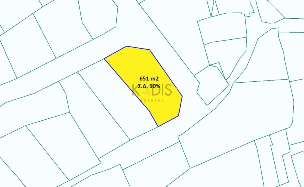 651m² Plot for Sale in Limassol – Agios Athanasios