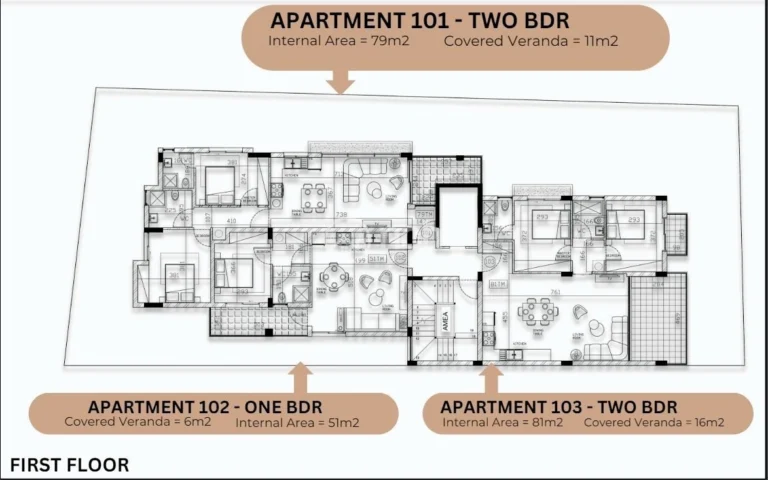 2 Bedroom Apartment for Sale in Limassol – Petrou kai Pavlou