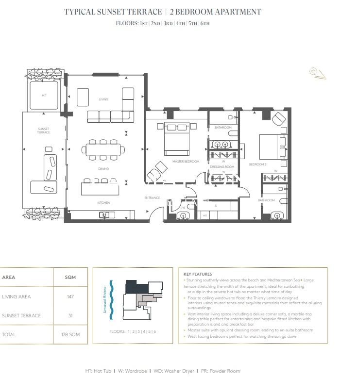 1 Bedroom Apartment for Sale in Limassol District