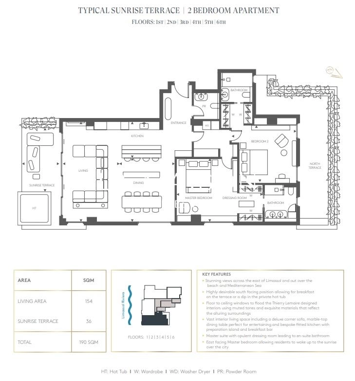 1 Bedroom Apartment for Sale in Limassol District