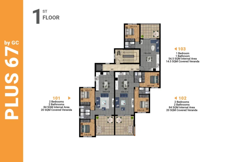 2 Bedroom Apartment for Sale in Parekklisia, Limassol District