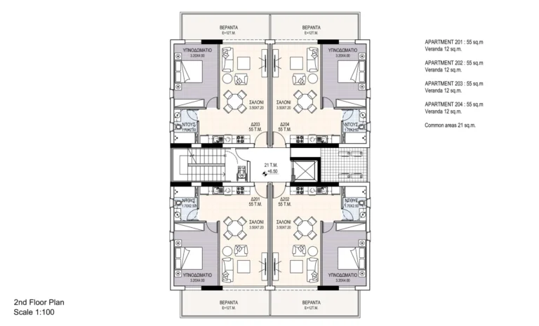 1 Bedroom Apartment for Rent in Nicosia District