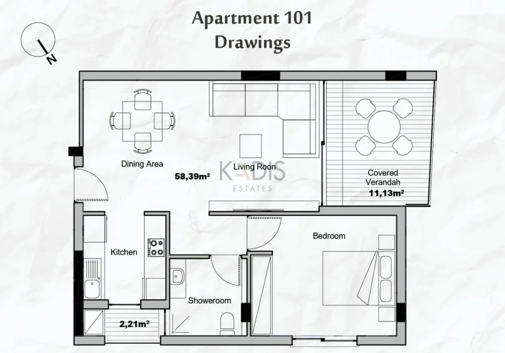 1 Bedroom Apartment for Sale in Nicosia District