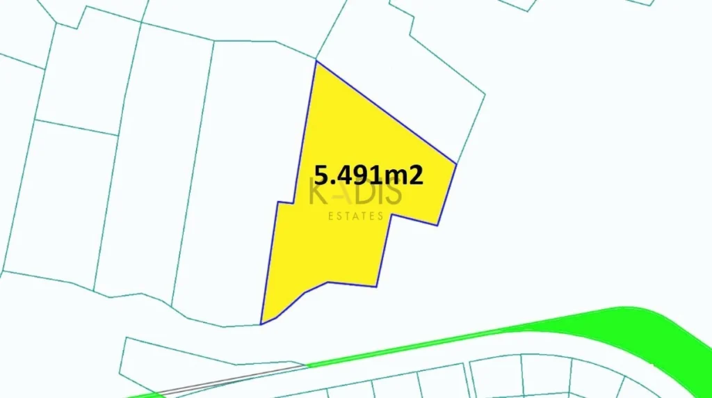 5,491m² Plot for Sale in Geri, Nicosia District