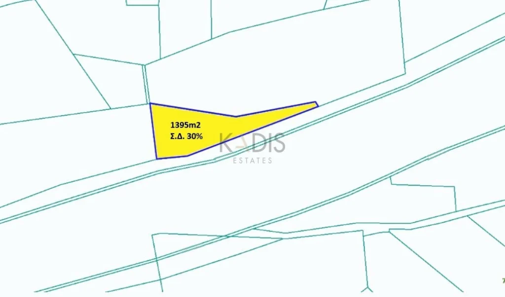 1,395m² Plot for Sale in Agios Tychonas, Limassol District