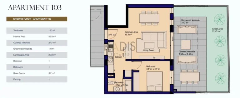 3 Bedroom Apartment for Sale in Ypsonas, Limassol District