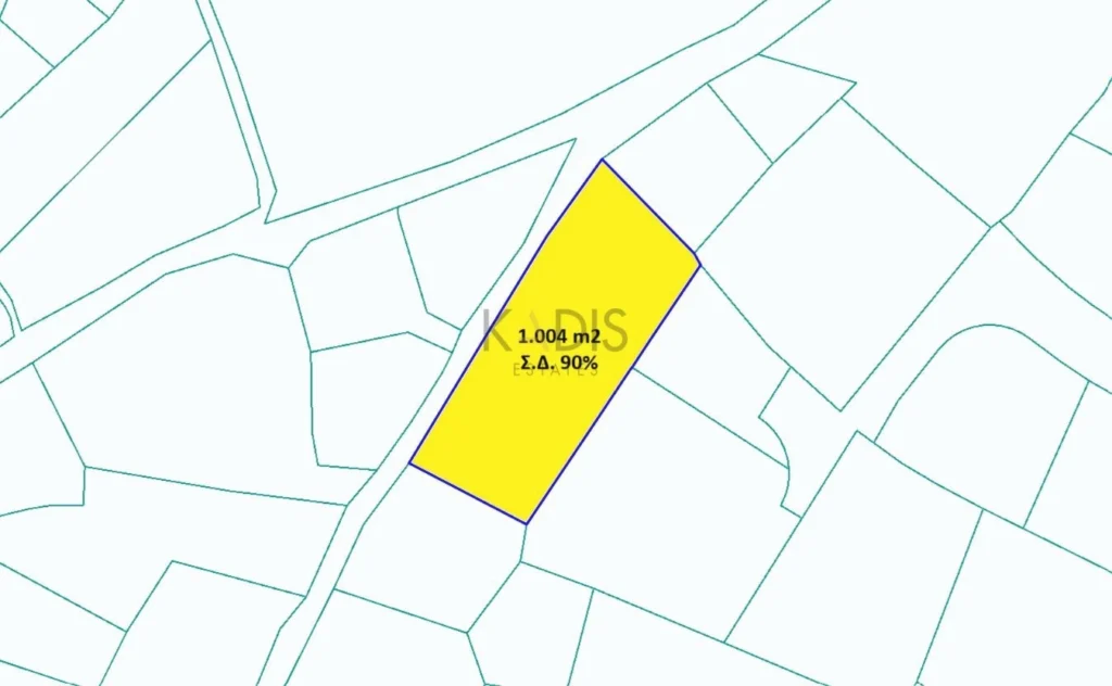 1,004m² Plot for Sale in Dali, Nicosia District