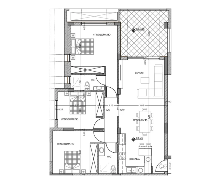 3 Bedroom Apartment for Sale in Chlorakas, Paphos District