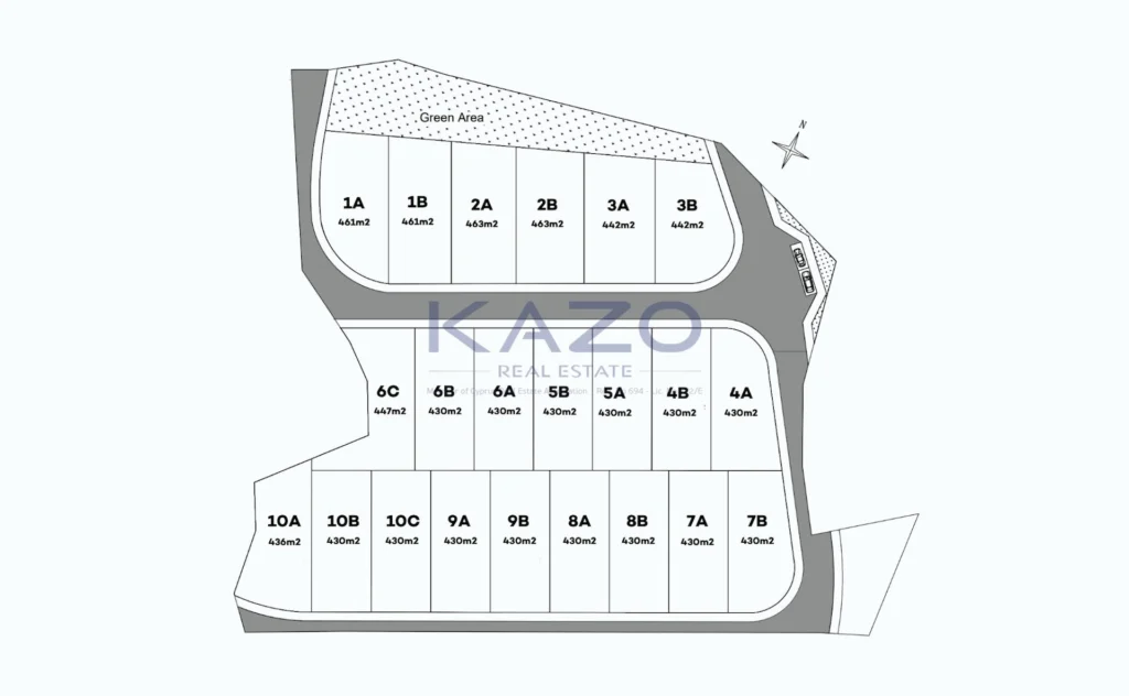 430m² Plot for Sale in Parekklisia, Limassol District