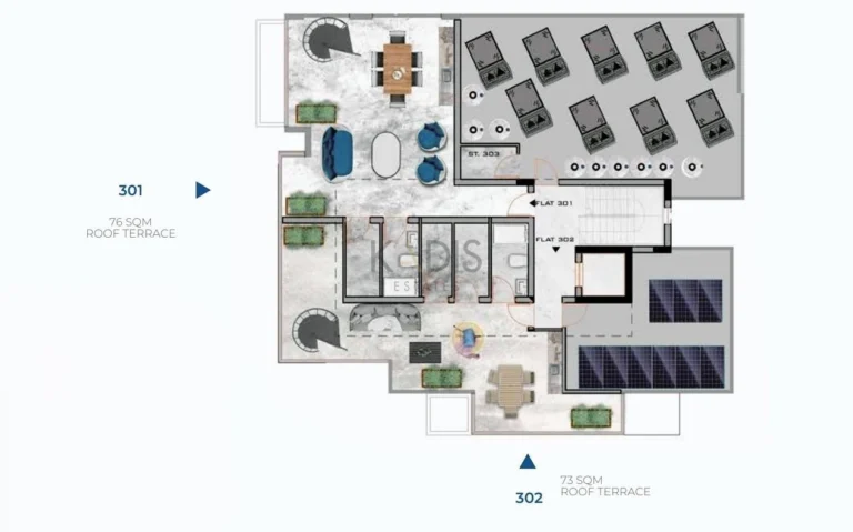 2 Bedroom Apartment for Sale in Livadia Larnakas, Larnaca District