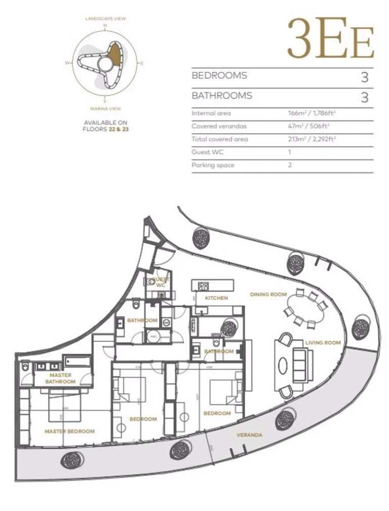 3 Bedroom Apartment for Sale in Famagusta District