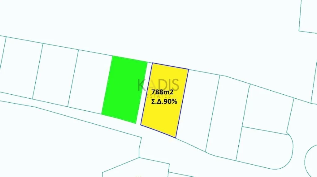 788m² Plot for Sale in Nicosia District