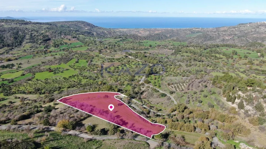 12,877m² Plot for Sale in Lysos, Paphos District