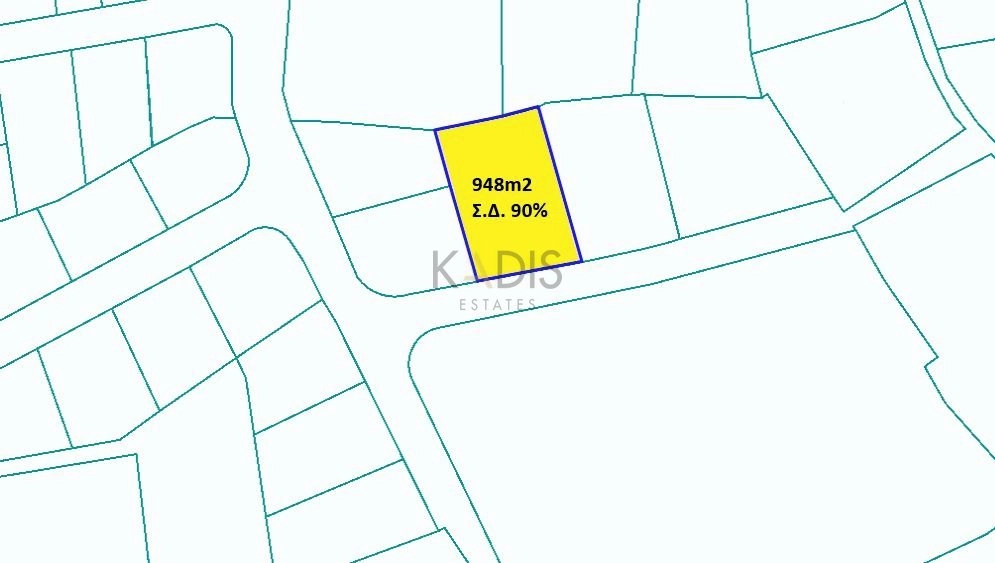 948m² Plot for Sale in Dali, Nicosia District