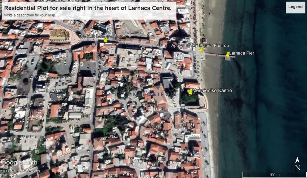 494m² Plot for Sale in Larnaca District