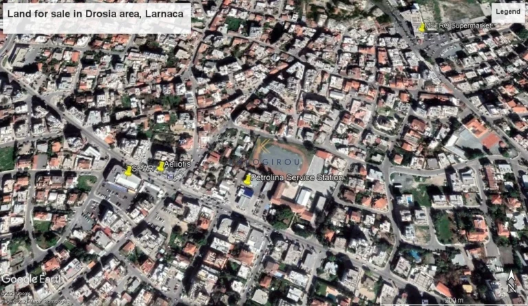 1,269m² Plot for Sale in Drosia, Larnaca District