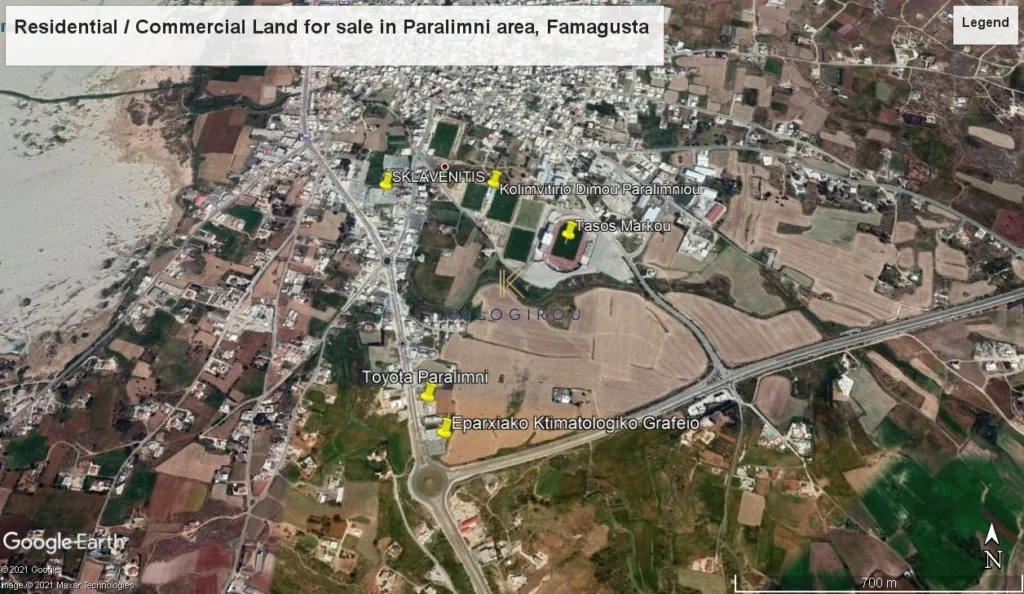 927m² Plot for Sale in Paralimni, Famagusta District