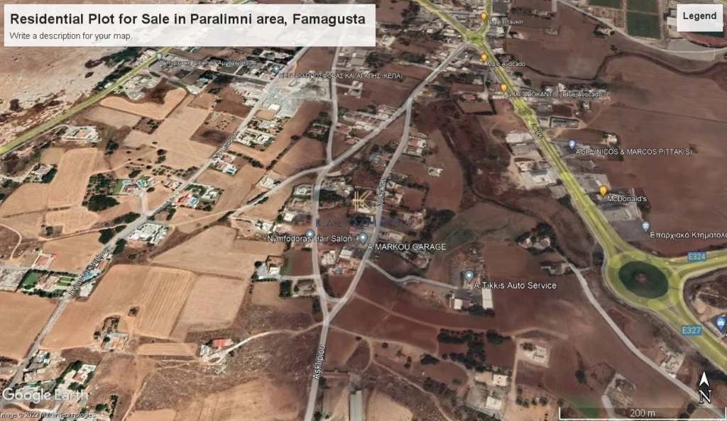 405m² Plot for Sale in Paralimni, Famagusta District