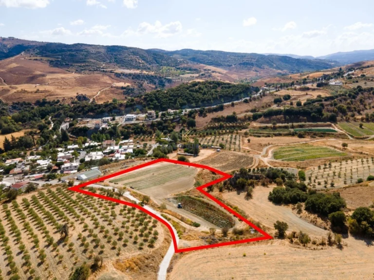 11,037m² Plot for Sale in Kannaviou, Paphos District