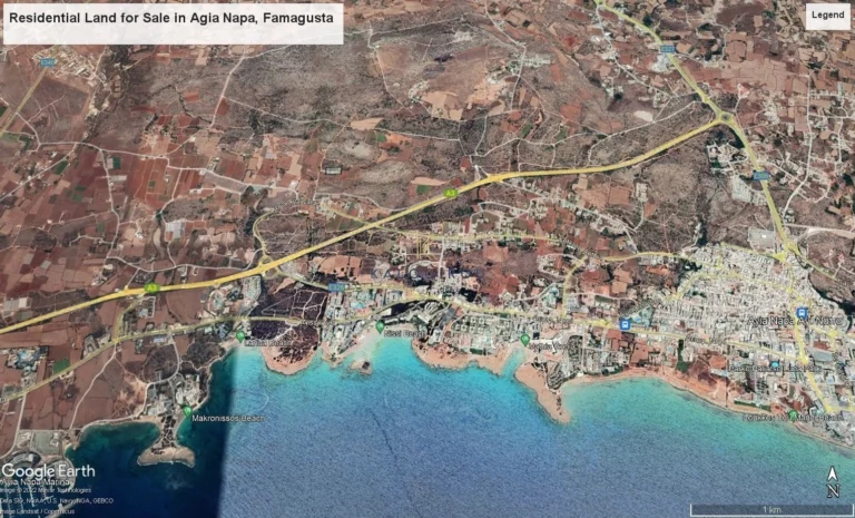 5,286m² Plot for Sale in Famagusta – Agia Napa